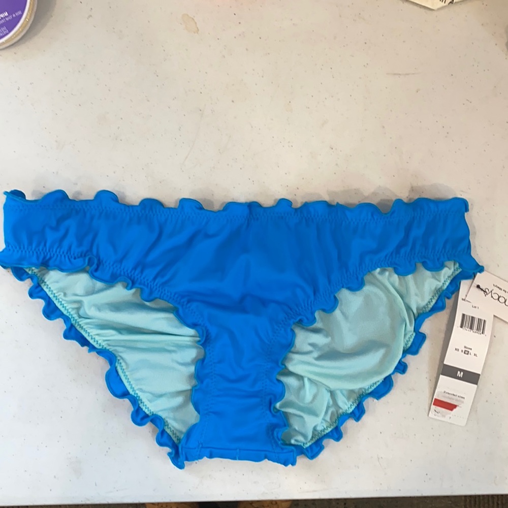 Sundazed  Ruffle Cheeky Bikini Bottoms Swimsuit Separates Swimwear Small 4/25